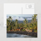 Hawaiian Getaway Postkarte (Vorne/Hinten)