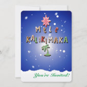 Hawaiian Gingerbread Cookies und Candy 2.0 Einladung (Vorderseite)