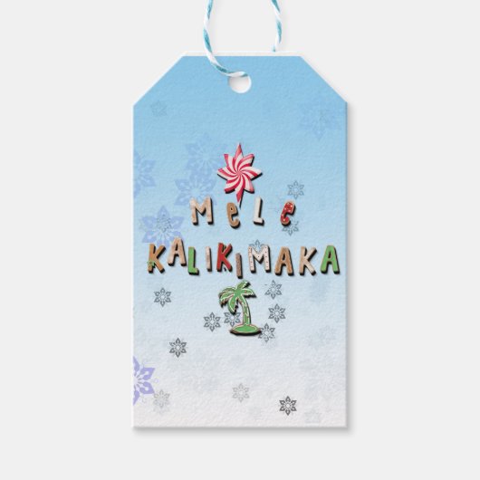 Hawaiian Gingerbread Cookies und Candy 2.0 Geschenkanhänger (Vorderseite)