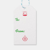 Hawaiian Gingerbread Cookies und Candy 2.0 Geschenkanhänger (Rückseite)