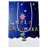 Hawaiian Gingerbread Cookies und Candy 2.0 Mittlere Geschenktüte (Rückseite)