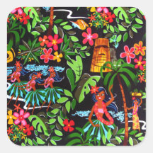 Hawaiian Girls Sticker