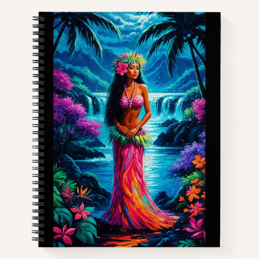 Hawaiian Godß Painting Notizblock (Vorderseite)