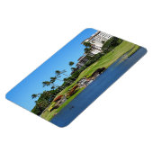 Hawaiian Golf Course Foto Magnet (Linke Seite)