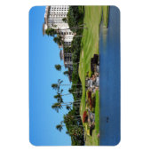 Hawaiian Golf Course Foto Magnet (Vertikal)