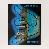 Hawaiian Hang Loose, alias Aloha Spirit Puzzle (Vertikal)