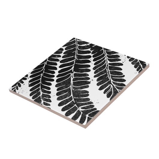 Hawaiian Haole Koa-Leucaena-Blatt Fliese (Seite)