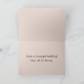 Hawaiian Happy Birthday White Hibiskus Card Karte (Innenseite)