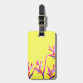 Hawaiian Heliconia Blume Gepäckstück Gepäckanhänger (Vorderseite vertikal)