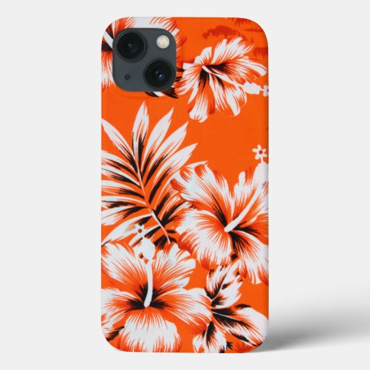Hawaiian Hibiscus Flower Background Case-Mate iPhone Hülle (Rückseite)