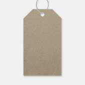 Hawaiian Hibiskus Beach Wedding Geschenkanhänger (Rückseite)