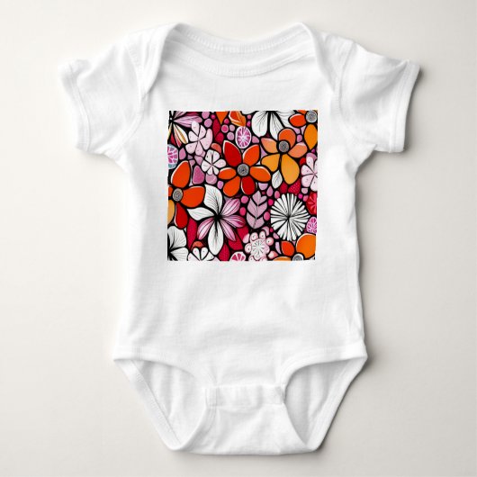 Hawaiian Holiday Baby Strampler (Vorderseite)