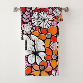 Hawaiian Holiday Badhandtuch Set