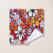 Hawaiian Holiday Badhandtuch Set (Waschlappen)