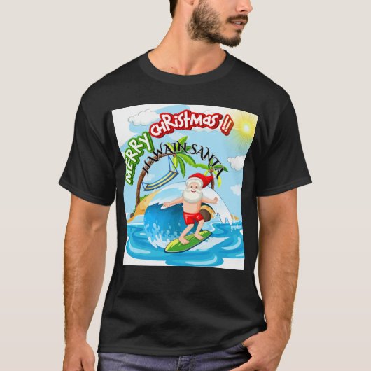 Hawaiian Holiday Cheer T-Shirt (Vorderseite)