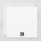 Hawaiian Holiday Feiertagskarte (Rückseite)