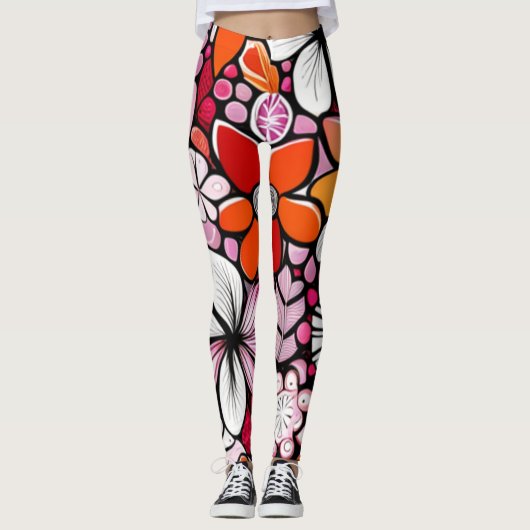 Hawaiian Holiday Leggings (Vorderseite)