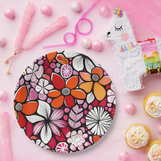 Hawaiian Holiday Pappteller (Party)