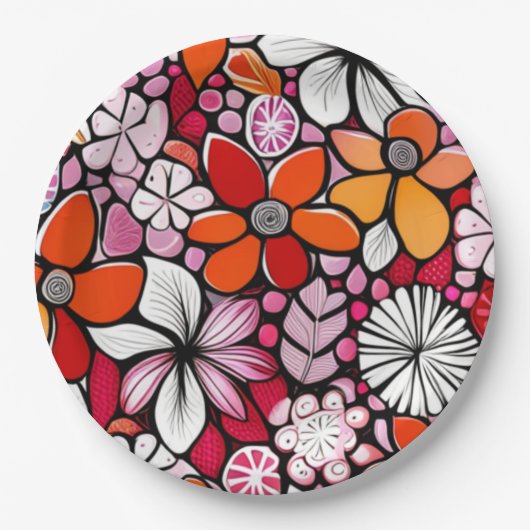 Hawaiian Holiday Pappteller (Vorderseite)