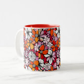 Hawaiian Holiday Zweifarbige Tasse (Vorderseite Links)