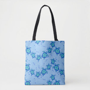Hawaiian Honu Hibiscus Sea Turtles Tasche