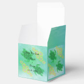 Hawaiian Honu Save the Date Geschenkschachtel (Geöffnet)