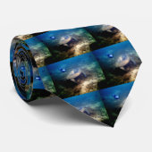 Hawaiian Honu Sea Turtle mens Krawatte (Gerollt)