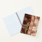 Hawaiian Honu Tapa Cloud Notebook Notizblock (Innenseite)