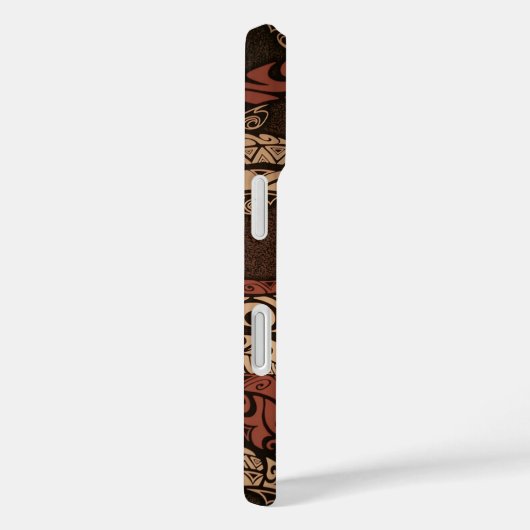 Hawaiian Honu Tapa Fusion Phone Case (Rückseite / Rechts)