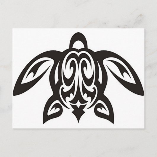 Hawaiian Honu Turtle Postcard Postkarte (Vorderseite)