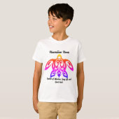 Hawaiian Honu Turtle Youth T - Shirt (Vorne ganz)
