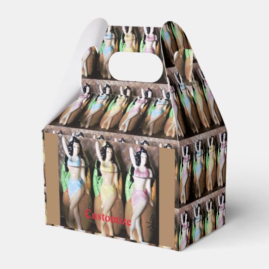 Hawaiian Hula Dancer Thunder_Cove Geschenkschachtel (Vorderseite)