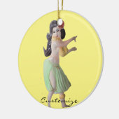 Hawaiian Hula Dancer Thunder_Cove Keramik Ornament (Links)