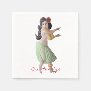 Hawaiian Hula Dancer Thunder_Cove Serviette