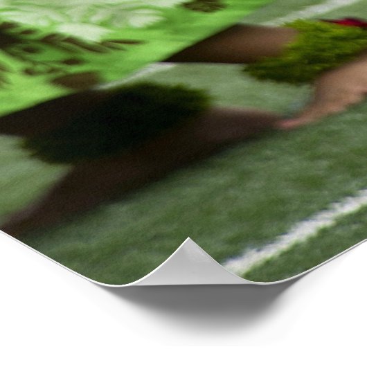 Hawaiian Hula Dancers Poster (Ecke)