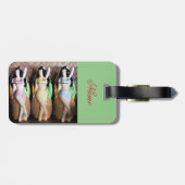 Hawaiian Hula Dancers Thunder_Cove Gepäckanhänger (Rückseite horizontal)