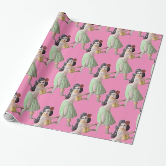 Hawaiian Hula Dancers Thunder_Cove Geschenkpapier (Ungerollt)