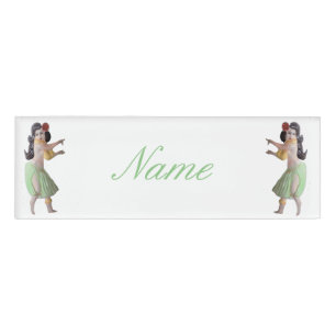 Hawaiian Hula Dancers Thunder_Cove Namenschild