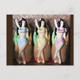 Hawaiian Hula Dancers Thunder_Cove Postkarte