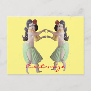 Hawaiian Hula Dancers Thunder_Cove Postkarte