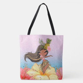Hawaiian Hula Girl Tasche sehen zurück