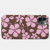 HAWAIIAN HULA (HIBISCUS) BROWN/PINK Case-Mate iPhone HÜLLE (Rückseite (Horizontal))