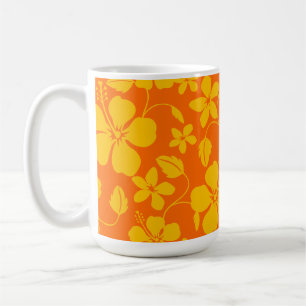 HAWAIIAN HULA (HIBISCUS) ORANGE MIX KAFFEETASSE
