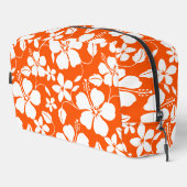HAWAIIAN HULA (HIBISCUS) ORANGE WASCHBEUTEL (Rechte Ecke)