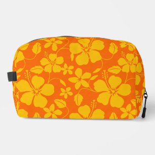 HAWAIIAN HULA (HIBISCUS) ORANGEN-MISCHUNG WASCHBEUTEL