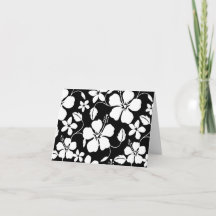 HAWAIIAN HULA (HIBISCUS) SCHWARZ