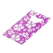 HAWAIIAN HULA (HIBISKUS) BERRY GELDBEUTEL FLASCHENÖFFNER (Rückseite Schrägansicht)