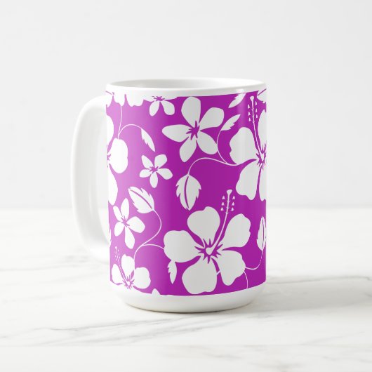 HAWAIIAN HULA (HIBISKUS) BERRY KAFFEETASSE (Vorderseite Links)