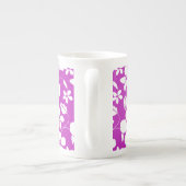 HAWAIIAN HULA (HIBISKUS) BERRY KNOCHEN CHINA TASSE (Rückseite)