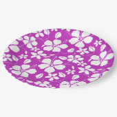 HAWAIIAN HULA (HIBISKUS) BERRY PAPPTELLER (Schrägansicht)